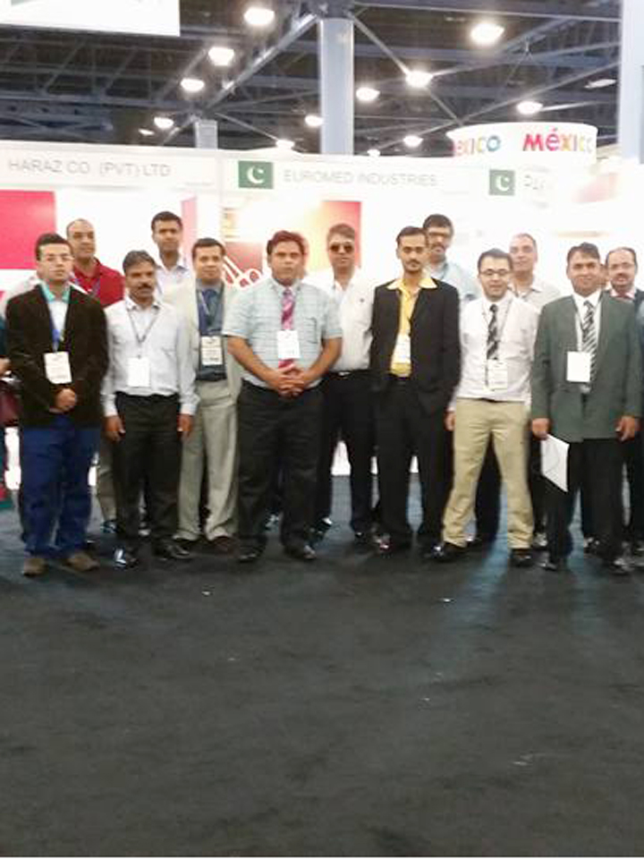 With Pakistani Delegation to FIME show USA